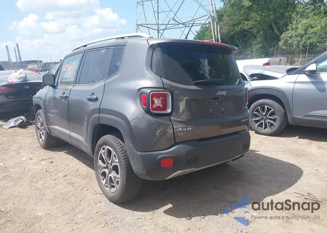 2017 Jeep Renegade Limited 4X4 from USA, damaged, VIN ZACCJBDB3HPE53634